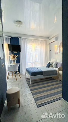 

Квартира-студия, 25 м², 2 кровати