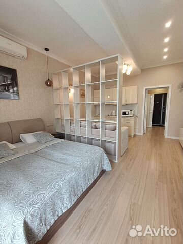 

Квартира-студия, 42 м², 2 кровати