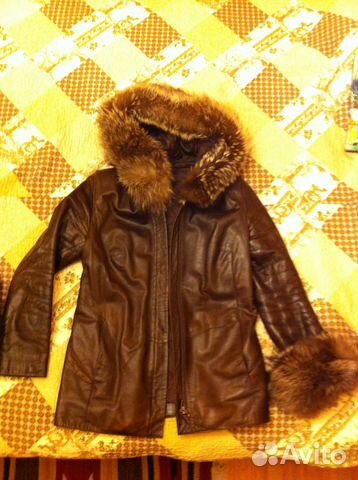 Куртка кожаная с мехом на осень Куртка кожаная с мехом на осень
