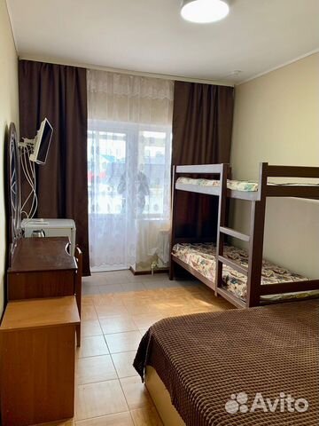 

Квартира-студия, 20 м², 2 кровати