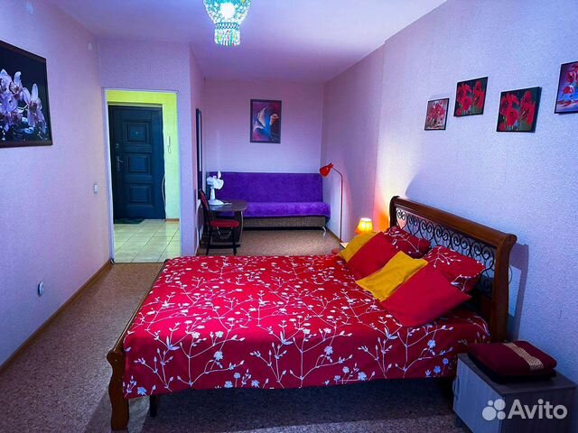 

1-к. квартира, 45 м², 3 кровати
