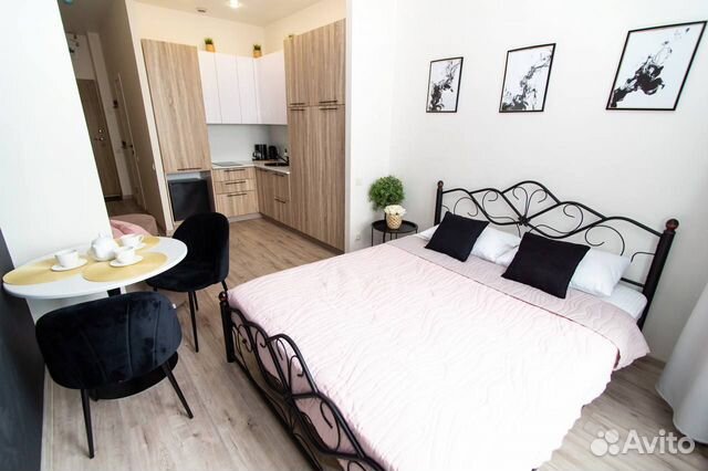 

Квартира-студия, 26 м², 2 кровати