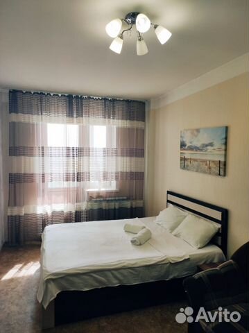 

Квартира-студия, 38 м², 2 кровати