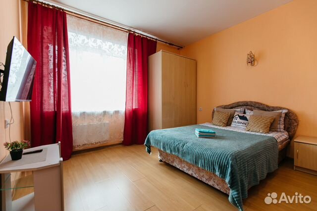 

1-к. квартира, 42 м², 1 кровать
