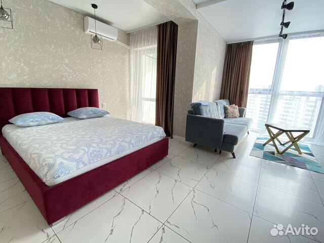 

Квартира-студия, 40 м², 1 кровать