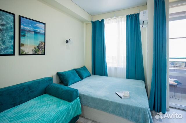

Квартира-студия, 22 м², 2 кровати