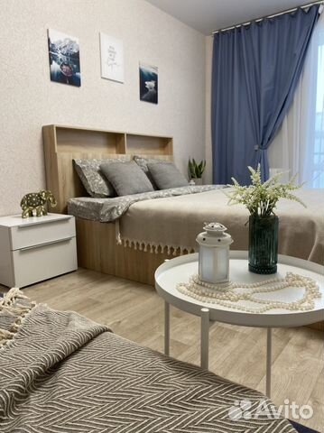 

1-к. квартира, 39 м², 3 кровати