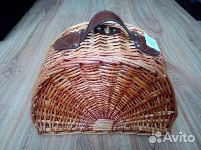 Набор для пикника новый на 4 персоны из натурально Набор для пикника новый на 4 персоны из натурально