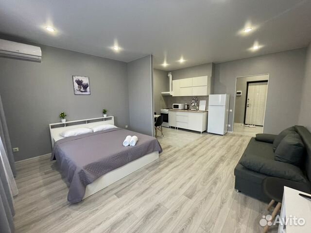 

Квартира-студия, 35 м², 1 кровать