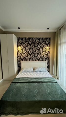 

1-к. квартира, 38 м², 2 кровати