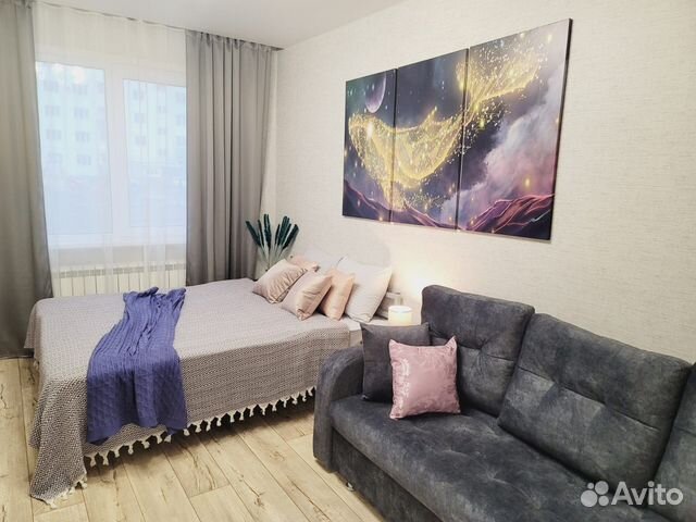 

1-к. квартира, 43 м², 2 кровати
