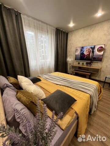 

Квартира-студия, 28 м², 1 кровать