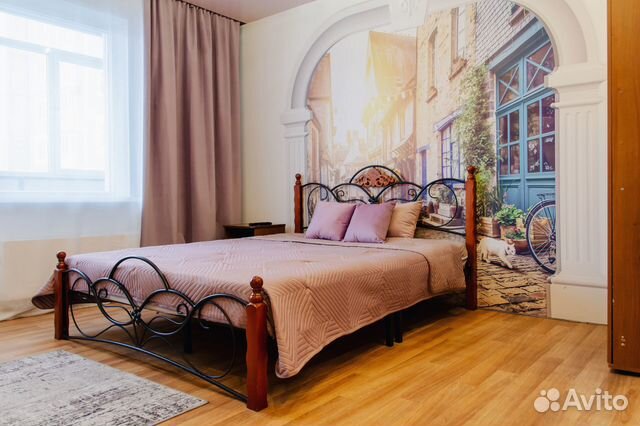 

1-к. квартира, 42 м², 2 кровати