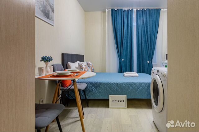 

Квартира-студия, 20 м², 1 кровать