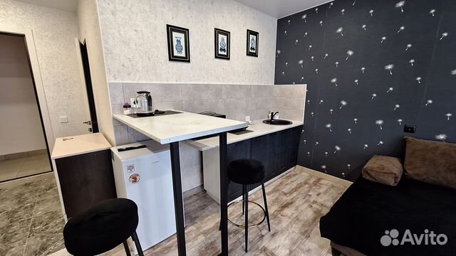 

Квартира-студия, 27 м², 2 кровати