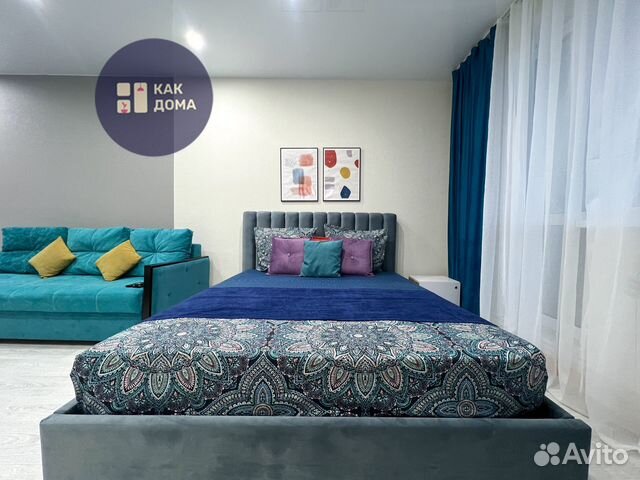 

Квартира-студия, 30 м², 2 кровати