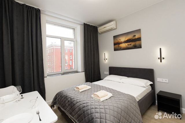 

Квартира-студия, 17 м², 1 кровать