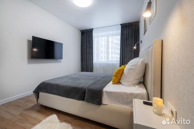 

1-к. квартира, 36 м², 2 кровати
