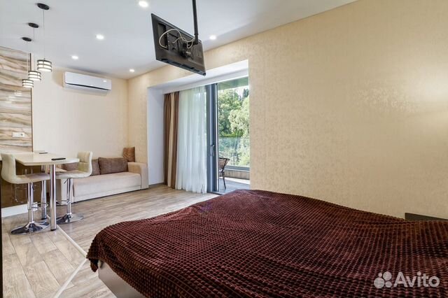 

Квартира-студия, 45 м², 2 кровати
