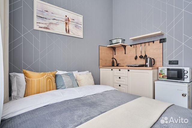 

Квартира-студия, 14 м², 1 кровать