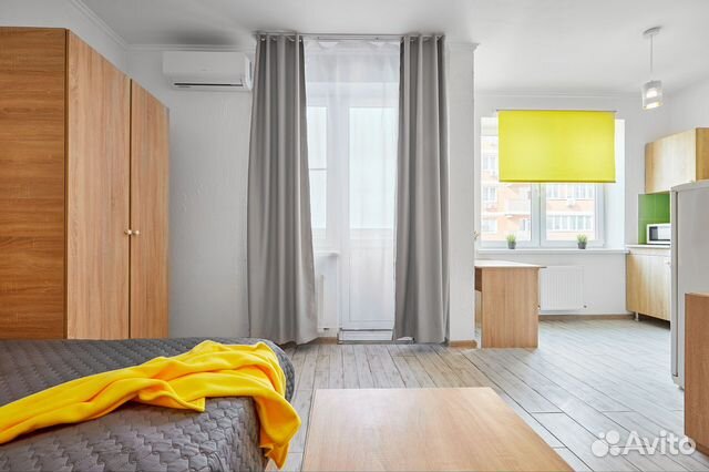 

Квартира-студия, 29 м², 1 кровать