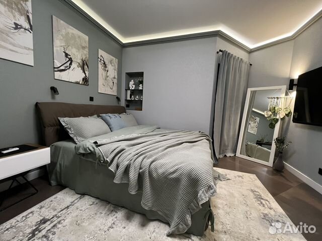 

1-к. квартира, 46 м², 2 кровати