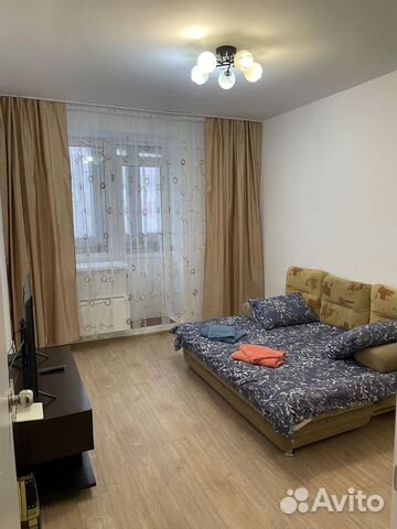 

1-к. квартира, 37 м², 2 кровати