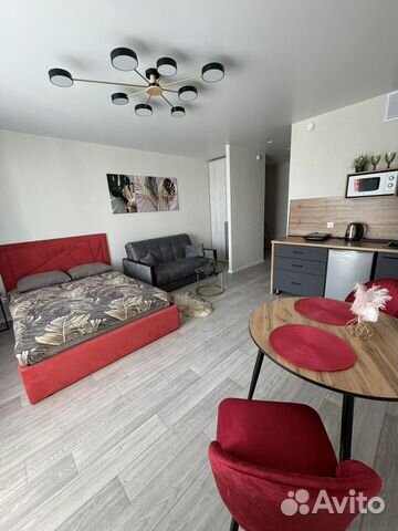 

Квартира-студия, 34 м², 2 кровати