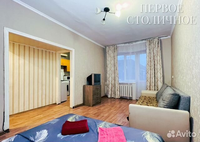 

1-к. квартира, 32 м², 2 кровати