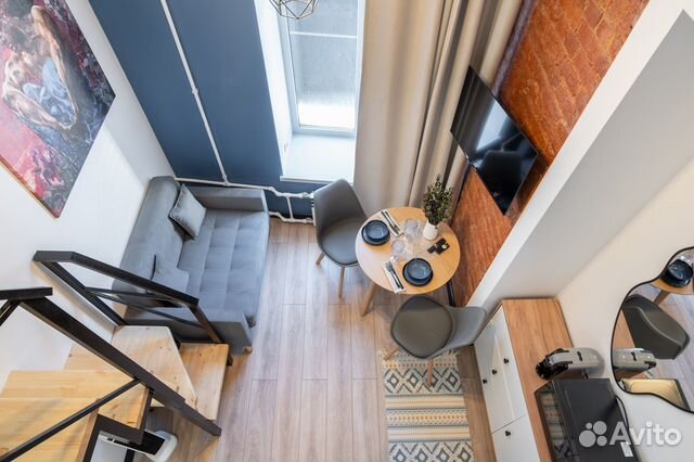 

Квартира-студия, 15 м², 2 кровати