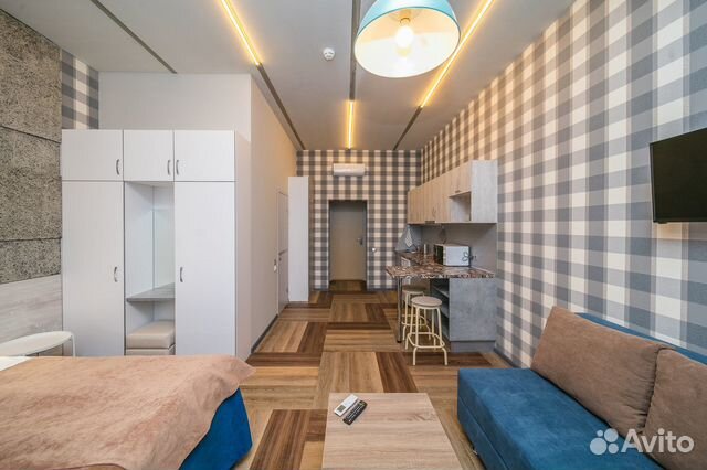 

Квартира-студия в апарт-отеле, 24 м², 1 кровать
