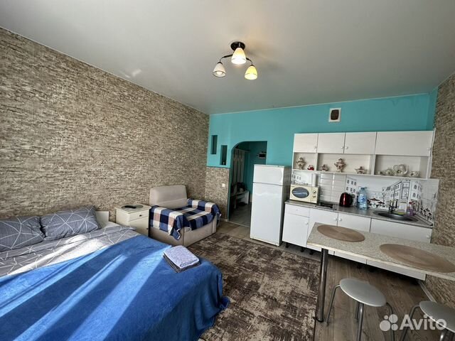 

Квартира-студия, 30 м², 2 кровати