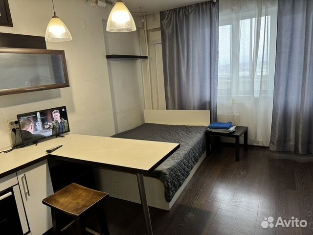 

Квартира-студия, 30 м², 2 кровати
