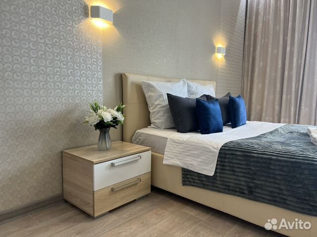 

Квартира-студия, 50 м², 2 кровати