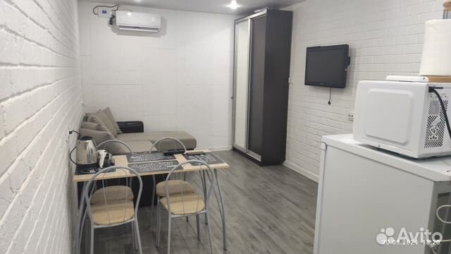 

Квартира-студия, 21 м², 1 кровать