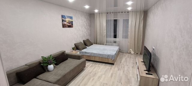 

1-к. квартира, 45 м², 3 кровати