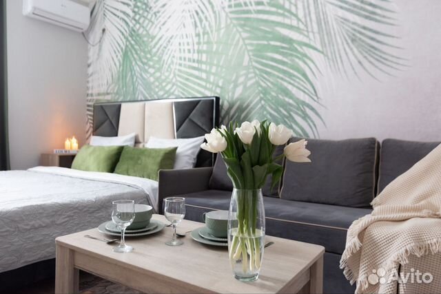 

Квартира-студия, 23 м², 2 кровати
