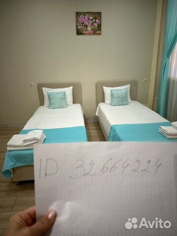 

Квартира-студия, 28 м², 2 кровати