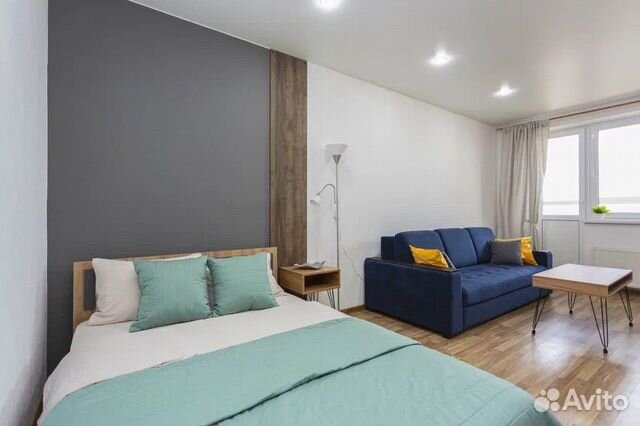 

1-к. квартира, 42 м², 2 кровати
