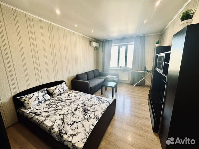 

1-к. квартира, 44 м², 2 кровати