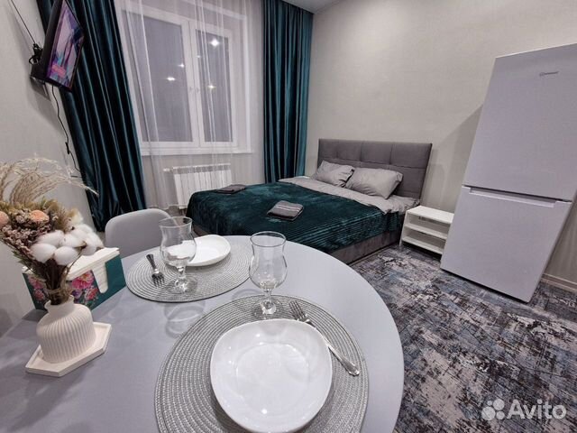 

Квартира-студия, 28 м², 1 кровать