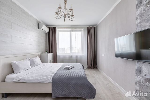 

1-к. квартира, 45 м², 2 кровати