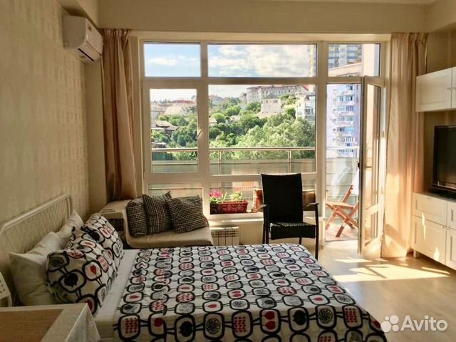 

Квартира-студия, 30 м², 2 кровати