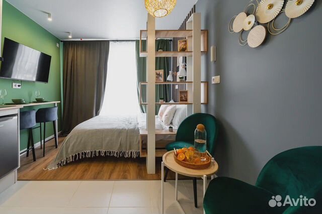 

Квартира-студия, 18 м², 1 кровать