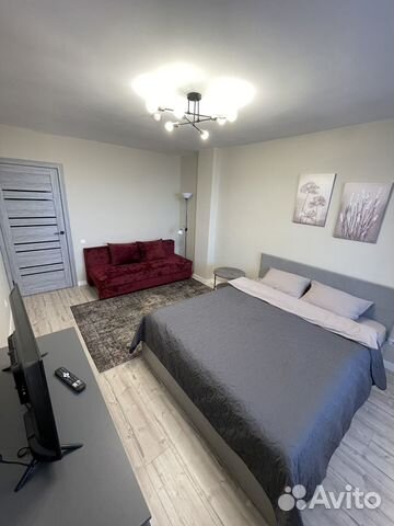 

1-к. квартира, 44 м², 3 кровати