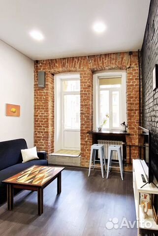 

Квартира-студия, 28 м², 2 кровати