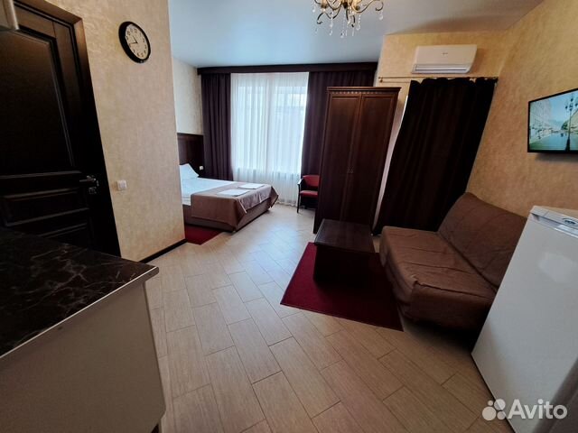 

Квартира-студия, 24 м², 2 кровати