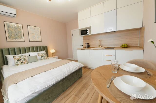 

Квартира-студия, 25 м², 1 кровать