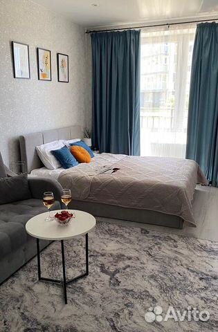 

1-к. квартира, 52 м², 2 кровати