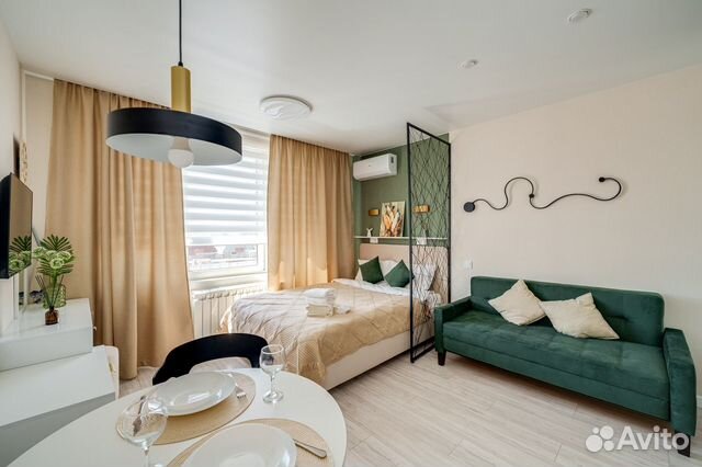 

Квартира-студия, 23,4 м², 1 кровать